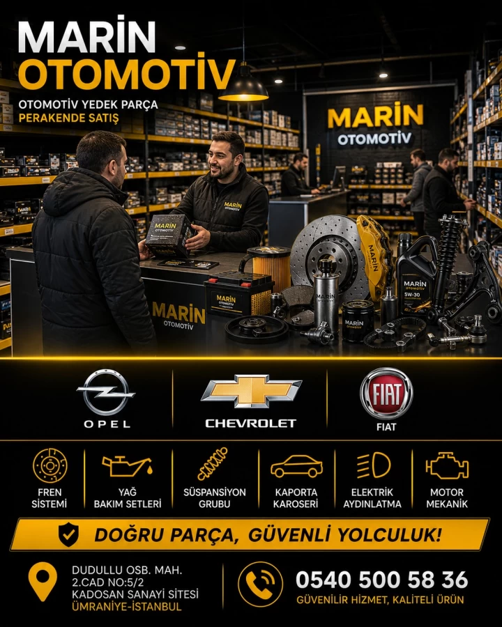 MARİN YEDEK PARÇA VE OTOMOTİV SANAYİ TİC. LTD. ŞTİ. - Galeri 1