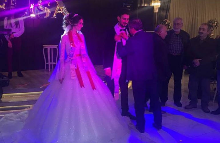 Esnaflarımızdan Cemal Yavuz'un oğlunun düğününe Yönetim Kurulu olarak katıldık