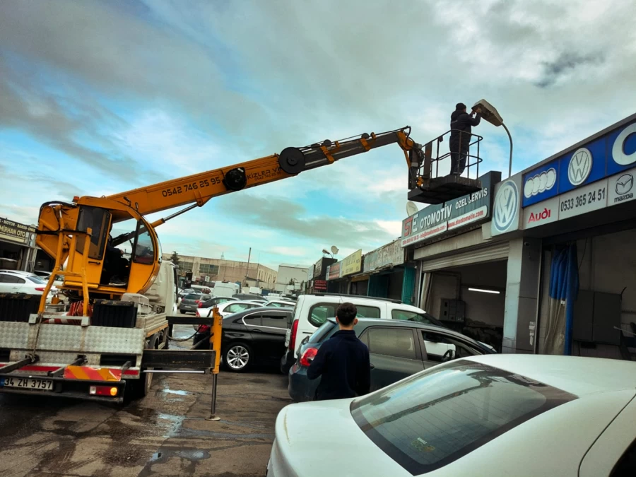 Sanayi Sitemizi Daha Aydınlık ve Güvenli Hale Getirme Çalışmalarımız Devam Ediyor....