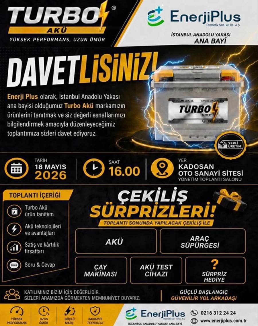 Turbo Akü Tanıtım Günü....