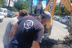 SANAYİ SİTEMİZDE 1. CADDE’DEKİ KANALİZASYON ÇALIŞMASI TAMAMLANDI.
