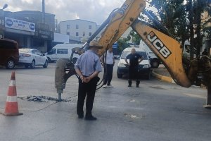 SANAYİ SİTEMİZDE 1. CADDE’DEKİ KANALİZASYON ÇALIŞMASI TAMAMLANDI.