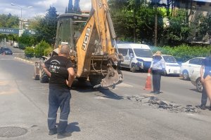 SANAYİ SİTEMİZDE 1. CADDE’DEKİ KANALİZASYON ÇALIŞMASI TAMAMLANDI.