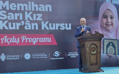 MEMİHAN SARI KIZ KUR’ÂN KURSU AÇILIŞINDAYDIK...