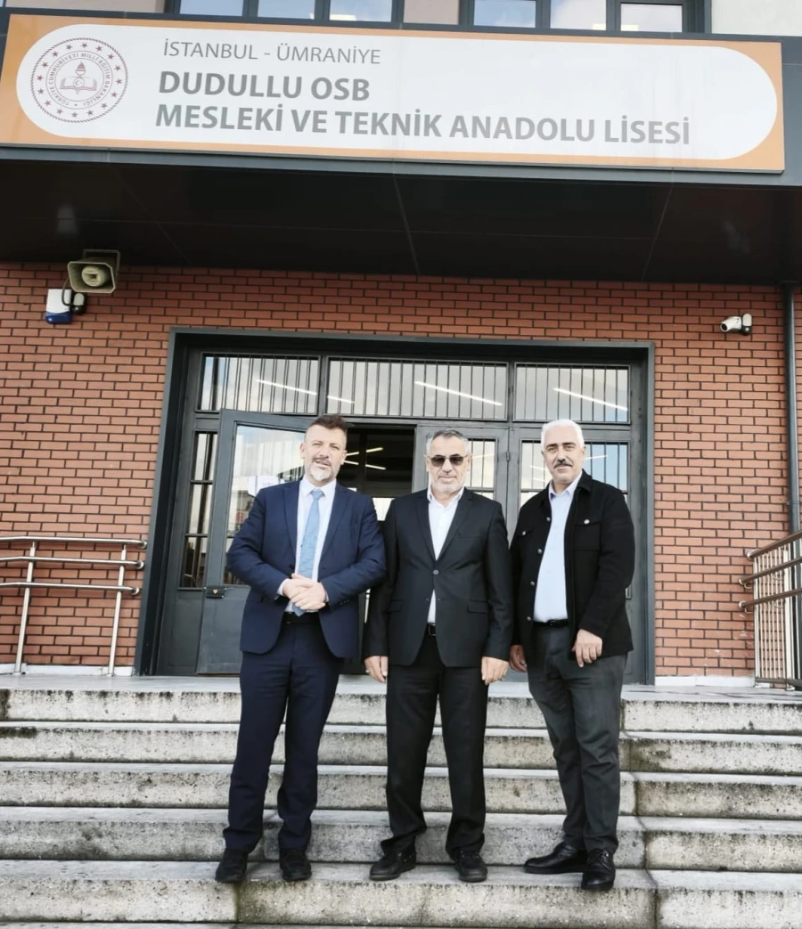 Dudullu OSB Mesleki ve Teknik Anadolu Lisesi’ni Ziyaret Ettik