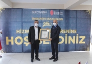 Esnaflarımıza Hizmette 25.yılı Hizmet Beratları 