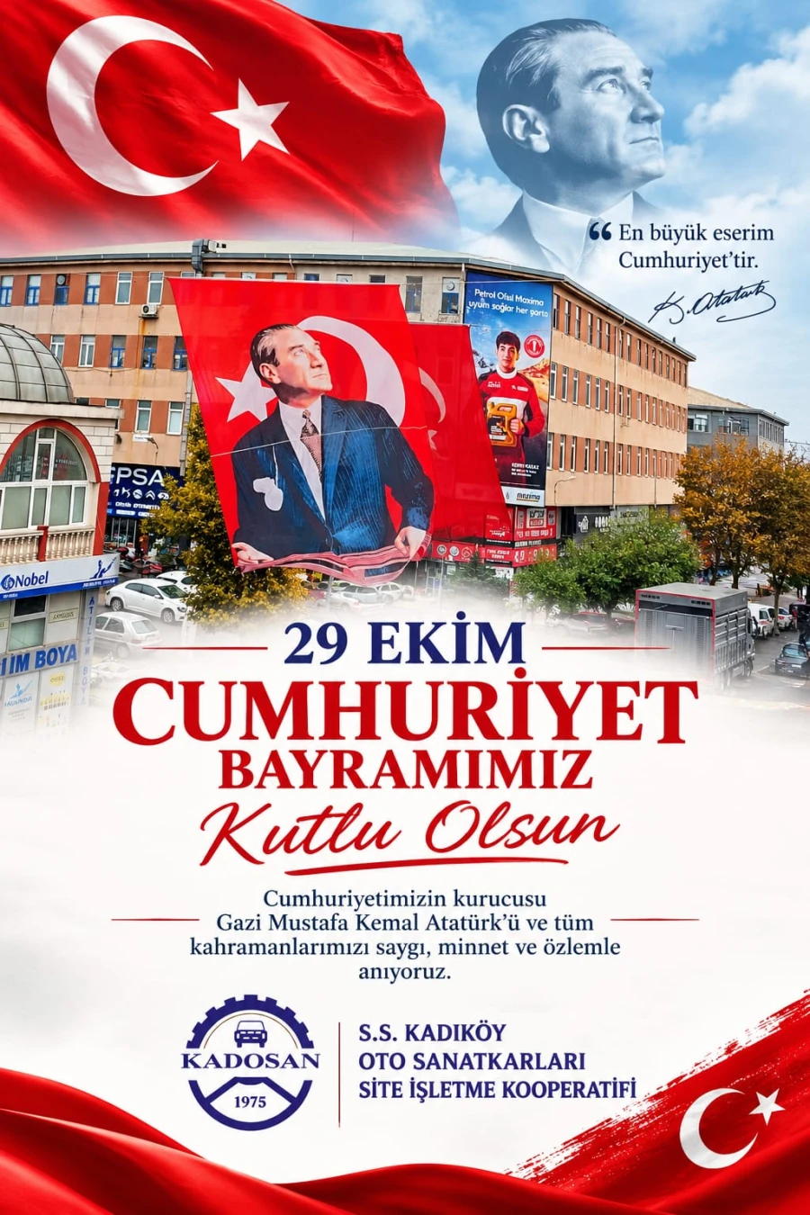 29 EKİM CUMHURİYET BAYRAMIMIZ KUTLU OLSUN.......