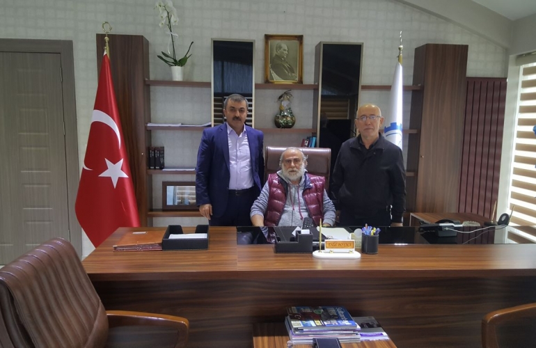 Kadosan  Oto Sanayi Sitemizin Yönetimini   Sayın Eşref Aşkar Ziyaret Etti.