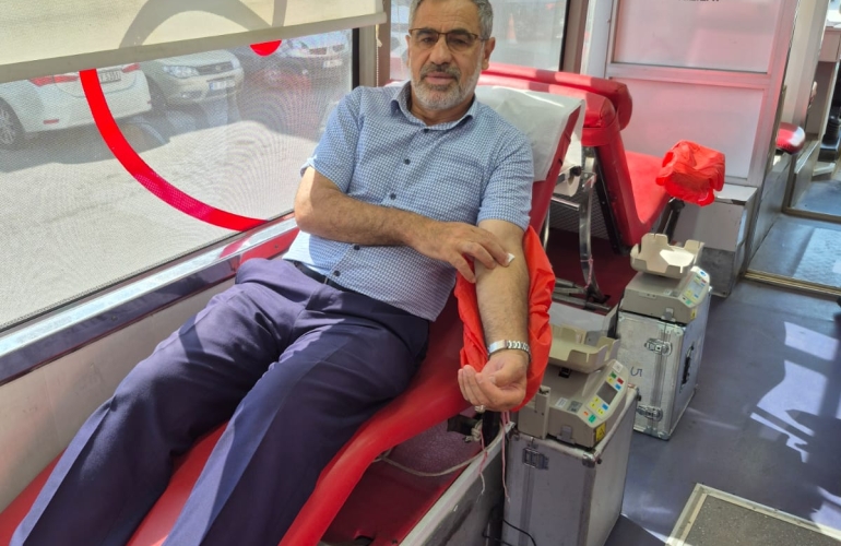 KADOSAN Oto Sanayi Sitesimizde, Kızılay Kan Bağışı Etkinliği Başladı!