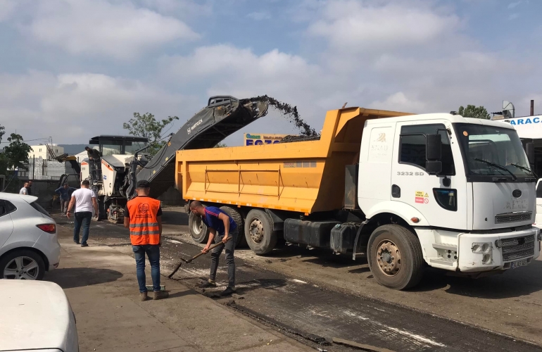 SANAYİ SİTEMİZDEKİ YAPILAN ÇALIŞMALARDAN GÖRÜNTÜLER...
