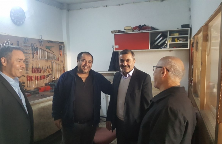 Kadosan Oto Sanayi Sitesi Yönetim Kurulu Olarak Esnaflarımızı Ziyaret Etmeye Devam Ediyoruz.