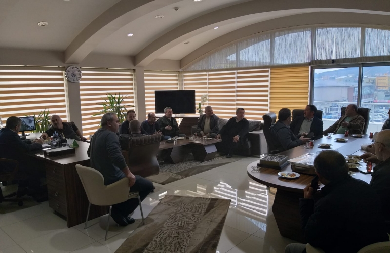 Genel Kurul Sonrası Esnaflarımız Hayırlı olsun ziyaretinde bulundular