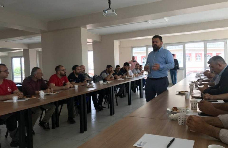 Esnaflarımızla yaptığımız proğramdan  kareler...